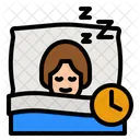 Hora De Dormir Dormir Hora Icono