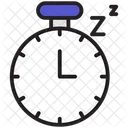 Dormir Hora De Dormir Reloj Icono