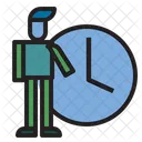 Hora de trabalho  Ícone