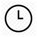 Hora Minuto Interfaz Icono