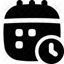 Calendario Data Hora Ícone