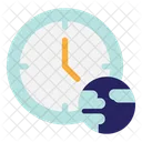 Relogio Hora Fuso Horario Icon