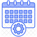 Horaire Gestion Du Temps Planification Icône