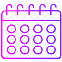 Calendrier Icône