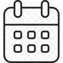 Calendrier  Icône
