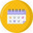 Horaire Calendrier Date Icon