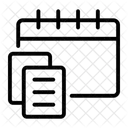 Horaire Date Calendrier Icône