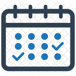 Calendrier  Icône