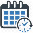 Horaire Calendrier Evenement Icône
