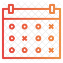 Calendrier Emploi Du Temps Jour Icône