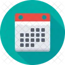 Calendrier Date Horaire Icône