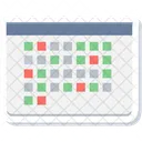 Date Calendrier Calendrier Icon