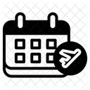 Horaire De Vol Calendrier Programme Icône
