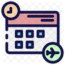 Horario Cronograma Calendario Icon