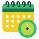 Negocio Horario Plan Icon