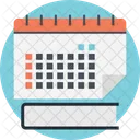 Diario Planificador Calendario Icono