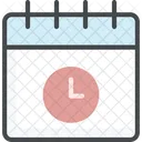 Programar Prueba Programar Tiempo Calendario Icon