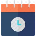 Programar Prueba Programar Tiempo Calendario Icon