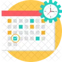 Calendario Fecha Horario Icon