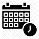 Reloj Gestionar Programar Icono