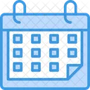 Calendario Tiempo Reunion Icon