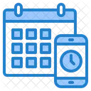 Horario Movil Fecha Icon