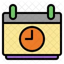 Horario De Aula Horario Educacao Ícone