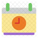 Horario De Aula Horario Educacao Ícone