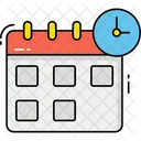 Horario De Aula Ícone