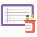 Horario De Estudio Horario Plan De Estudio Icono