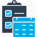 Horario De Trabajo Calendario Diario Icon