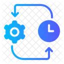 Tempo De Trabalho Atividade Gerenciamento De Tempo Icon