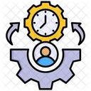 Horas De Trabalho Atividade Tempo De Trabalho Icon