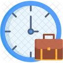 Trabalho Relogio Horario De Trabalho Icon