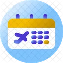 Horario de vuelo  Icono