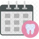 Horario Dental Cita Clinica Icono