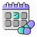 Horario De Medicamentos Hora De Medicamentos Horario Icon