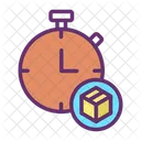 Horas De Servicio Tiempo De Llamadas Tiempo De Soporte Icono
