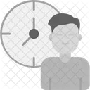 Horas de trabalho  Ícone