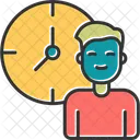 Horas de trabalho  Ícone