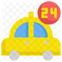 Horario Taxi Servicio Icon