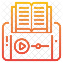 Horbuch E Book E Learning Symbol