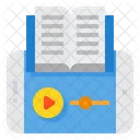 Horbuch E Book E Learning Symbol
