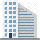 Batiment Batiment Commercial Skyline Icône