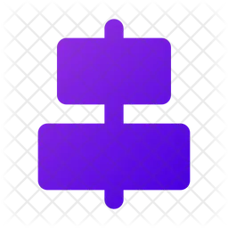 Horizontal Align Center  Icon