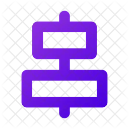 Horizontal Align Center  Icon