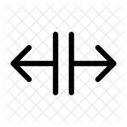 Horizontal Align Center  Icon