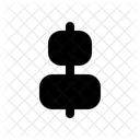 Align Center Alignment Vertical Icon