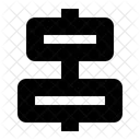 Center Horizontal Align Icon