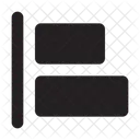 Horizontal Align Left Horizontal Align Icon